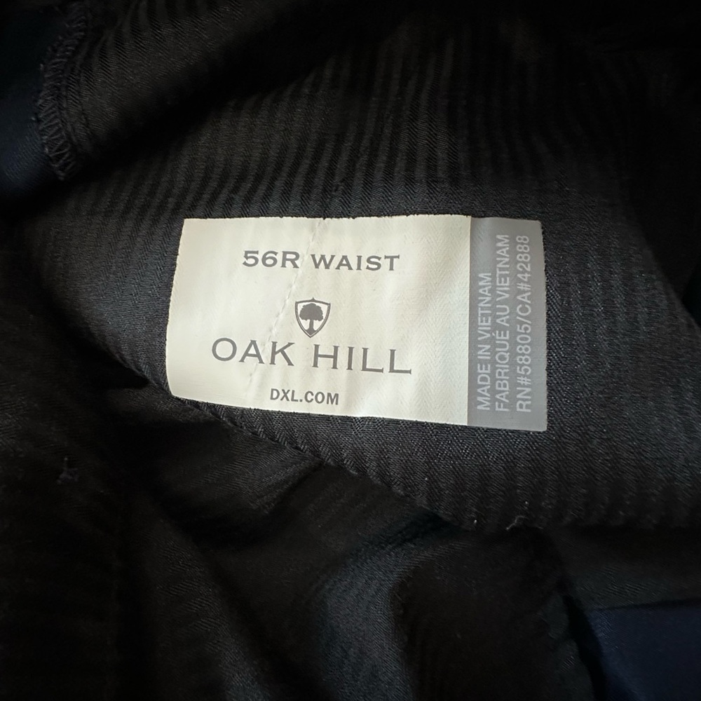 Oak Hill 56R Waist Men’s Navy Dress Shorts - Picture 3 of 5